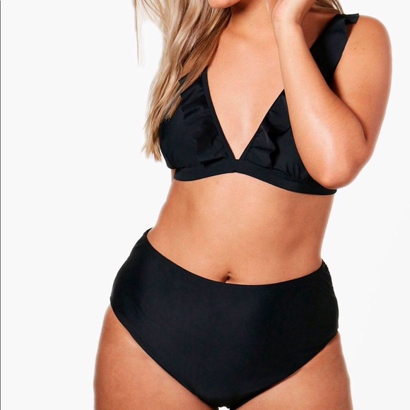 boohoo plus swim